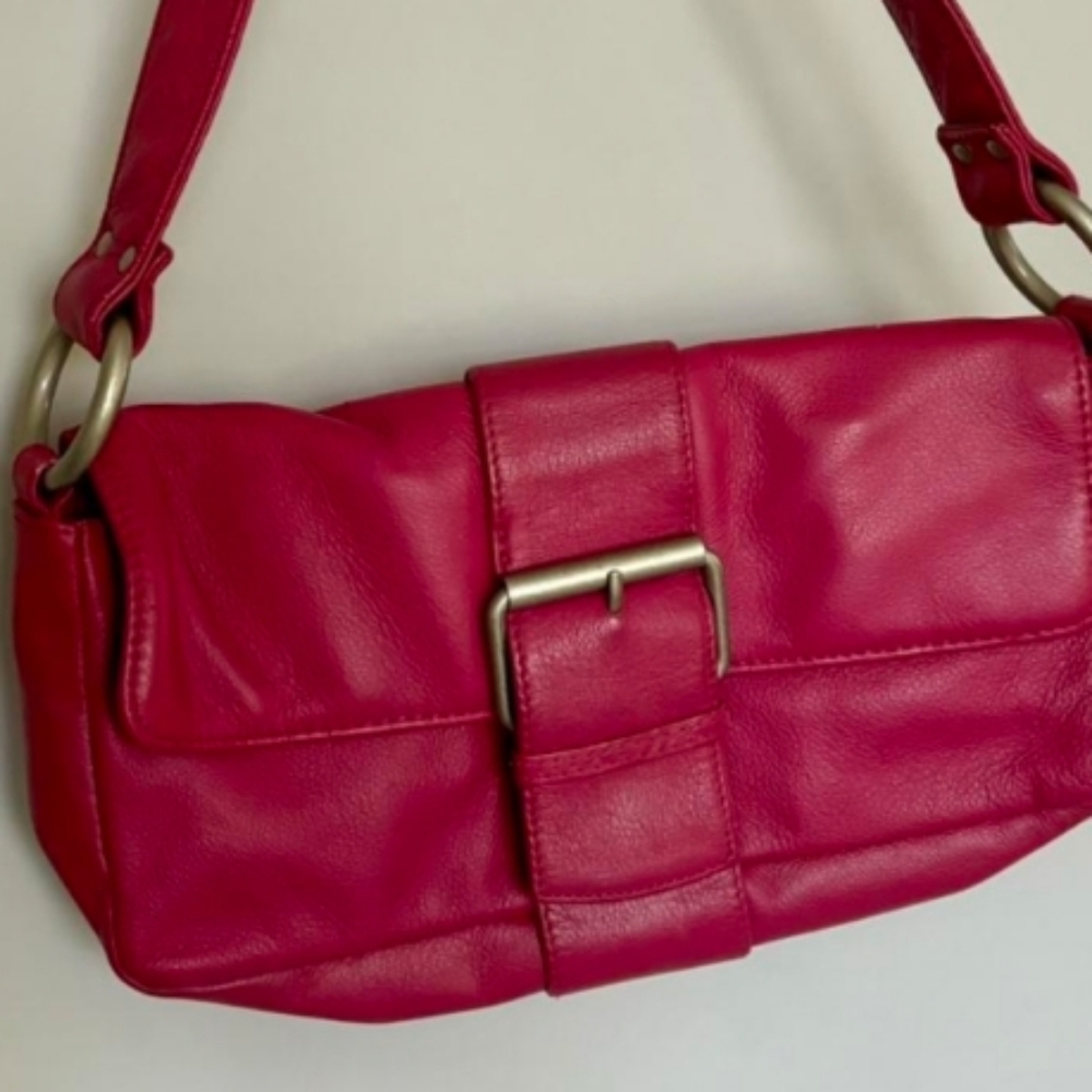 Wilson Leather Vintage Pink Shoulder Mini Bag